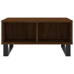 vidaXL Masă de cafea, stejar maro, 60x60x30 cm, lemn compozit vidaXL Masă de cafea, stejar maro, 60x60x30 cm, lemn compozit