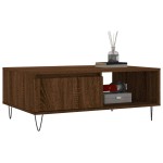 vidaXL Masă de cafea, stejar maro, 90x60x35 cm, lemn compozit