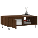 vidaXL Masă de cafea, stejar maro, 90x60x35 cm, lemn compozit