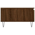 vidaXL Masă de cafea, stejar maro, 90x60x35 cm, lemn compozit