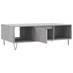 vidaXL Masă de cafea, gri sonoma, 104x60x35 cm, lemn compozit