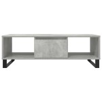 vidaXL Masă de cafea, gri beton, 104x60x35 cm, lemn compozit