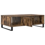 vidaXL Masă de cafea, stejar fumuriu, 104x60x35 cm, lemn compozit vidaXL Masă de cafea, stejar fumuriu, 104x60x35 cm, lemn compozit