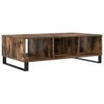 vidaXL Masă de cafea, stejar fumuriu, 104x60x35 cm, lemn compozit vidaXL Masă de cafea, stejar fumuriu, 104x60x35 cm, lemn compozit