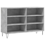 vidaXL Servantă, gri beton, 103,5x35x70 cm, lemn compozit vidaXL Servantă, gri beton, 103,5x35x70 cm, lemn compozit