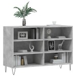 vidaXL Servantă, gri beton, 103,5x35x70 cm, lemn compozit vidaXL Servantă, gri beton, 103,5x35x70 cm, lemn compozit