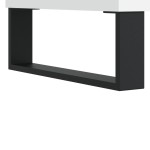 vidaXL Servantă, alb, 103,5x35x70 cm, lemn compozit