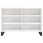 vidaXL Servantă, alb extralucios, 103,5x35x70 cm, lemn compozit vidaXL Servantă, alb extralucios, 103,5x35x70 cm, lemn compozit