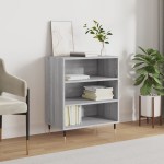 vidaXL Servantă, gri sonoma, 57x35x70 cm, lemn compozit vidaXL Servantă, gri sonoma, 57x35x70 cm, lemn compozit
