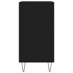 vidaXL Servantă, negru, 57x35x70 cm, lemn prelucrat