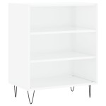 vidaXL Servantă, alb extralucios, 57x35x70 cm, lemn compozit vidaXL Servantă, alb extralucios, 57x35x70 cm, lemn compozit
