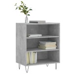 vidaXL Servantă, gri beton, 57x35x70 cm, lemn compozit