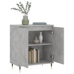 vidaXL Servantă, gri beton, 60x35x70 cm, lemn prelucrat vidaXL Servantă, gri beton, 60x35x70 cm, lemn prelucrat