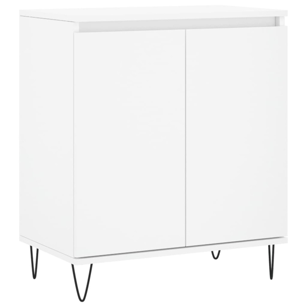 vidaXL Servantă, alb, 60x35x70 cm, lemn prelucrat