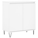 vidaXL Servantă, alb, 60x35x70 cm, lemn prelucrat