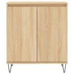 vidaXL Servantă, stejar sonoma, 60x35x70 cm, lemn prelucrat vidaXL Servantă, stejar sonoma, 60x35x70 cm, lemn prelucrat