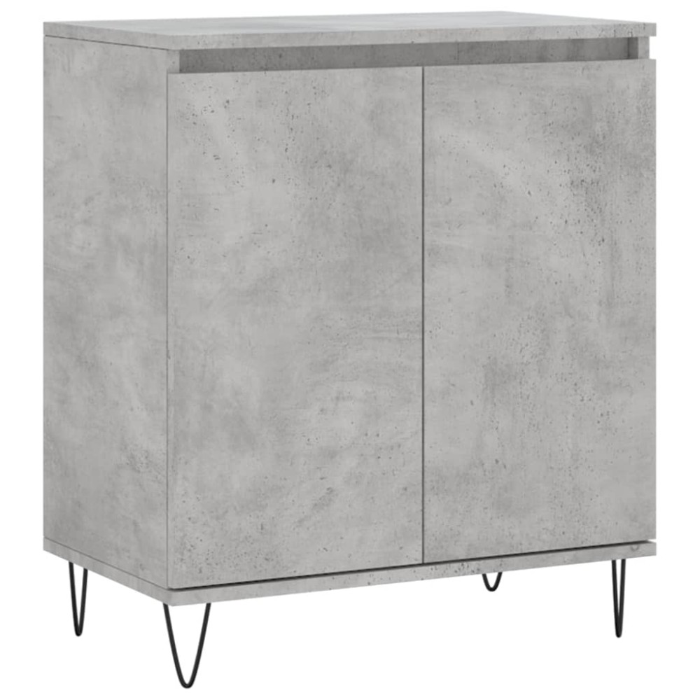 vidaXL Servantă, gri beton, 60x35x70 cm, lemn prelucrat
