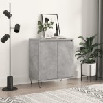 vidaXL Servantă, gri beton, 60x35x70 cm, lemn prelucrat vidaXL Servantă, gri beton, 60x35x70 cm, lemn prelucrat