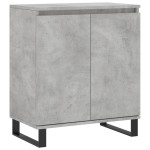 vidaXL Servantă, gri beton, 60x35x70 cm, lemn prelucrat vidaXL Servantă, gri beton, 60x35x70 cm, lemn prelucrat