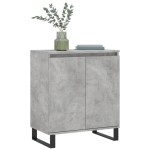 vidaXL Servantă, gri beton, 60x35x70 cm, lemn prelucrat vidaXL Servantă, gri beton, 60x35x70 cm, lemn prelucrat
