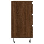 vidaXL Servantă, stejar maro, 60x35x70 cm, lemn compozit