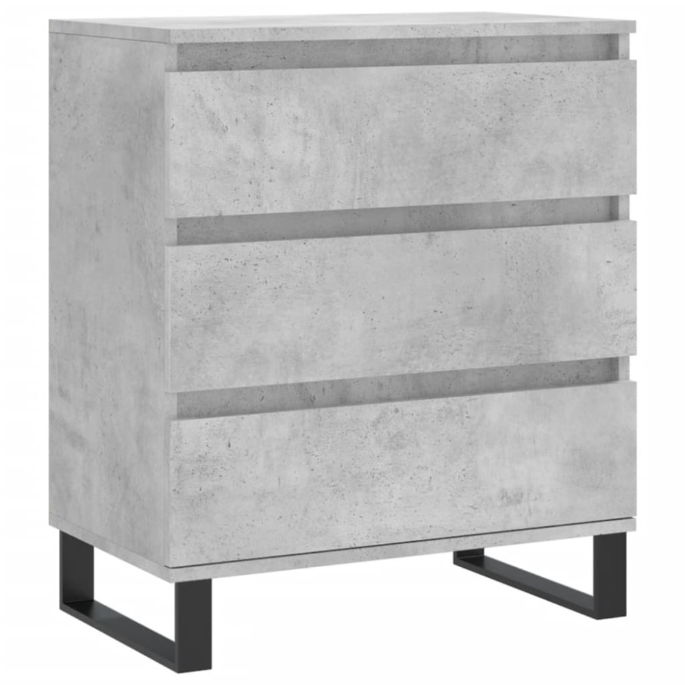 vidaXL Servantă, gri beton, 60x35x70 cm, lemn prelucrat