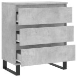 vidaXL Servantă, gri beton, 60x35x70 cm, lemn prelucrat vidaXL Servantă, gri beton, 60x35x70 cm, lemn prelucrat