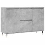 vidaXL Servantă, gri beton, 101,5x35x70 cm, lemn prelucrat vidaXL Servantă, gri beton, 101,5x35x70 cm, lemn prelucrat