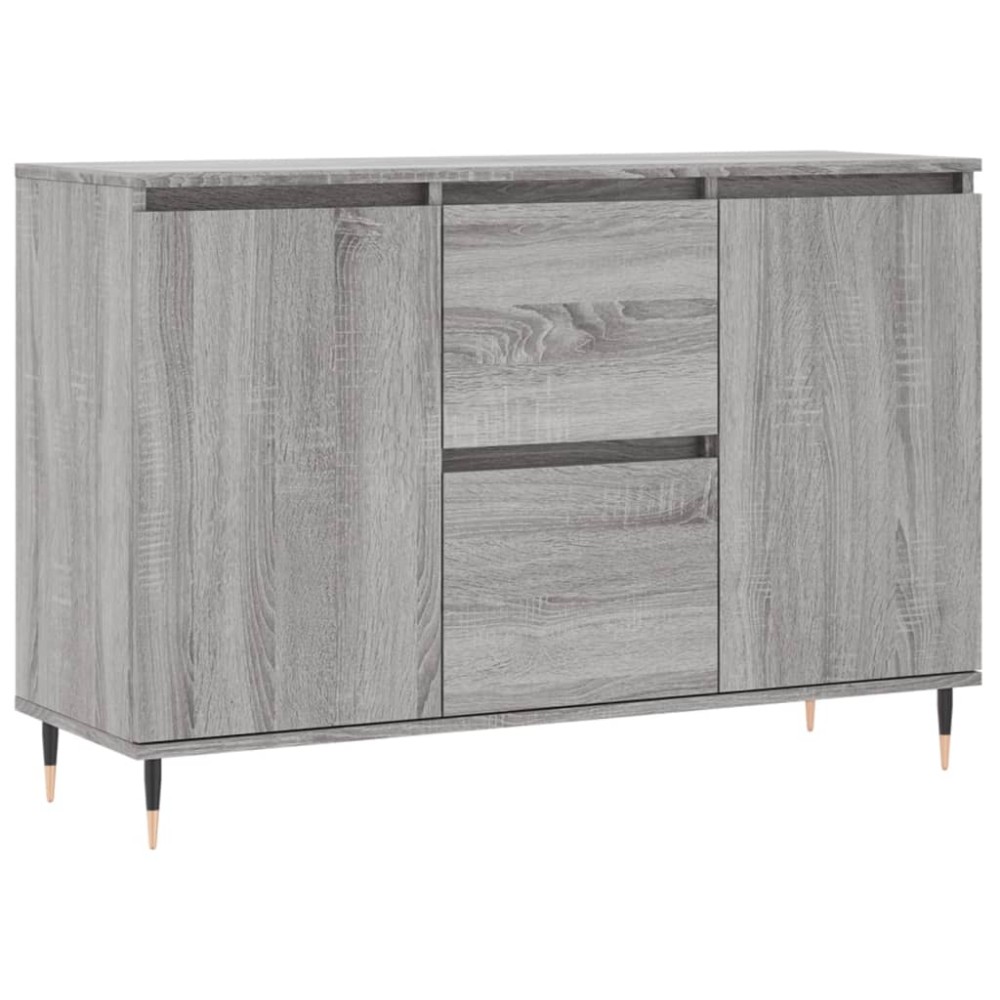 vidaXL Servantă, gri sonoma, 101,5x35x70 cm, lemn prelucrat