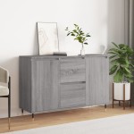 vidaXL Servantă, gri sonoma, 101,5x35x70 cm, lemn prelucrat vidaXL Servantă, gri sonoma, 101,5x35x70 cm, lemn prelucrat