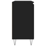 vidaXL Servantă, negru, 101,5x35x70 cm, lemn prelucrat