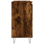 vidaXL Servantă, stejar fumuriu, 101,5x35x70 cm, lemn prelucrat