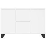 vidaXL Servantă, alb, 101,5x35x70 cm, lemn prelucrat
