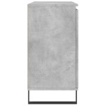 vidaXL Servantă, gri beton, 101,5x35x70 cm, lemn prelucrat vidaXL Servantă, gri beton, 101,5x35x70 cm, lemn prelucrat