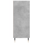 vidaXL Dulap înalt, gri beton, 57x35x90 cm, lemn compozit