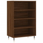 vidaXL Dulap înalt, stejar maro, 57x35x90 cm, lemn compozit vidaXL Dulap înalt, stejar maro, 57x35x90 cm, lemn compozit
