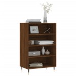 vidaXL Dulap înalt, stejar maro, 57x35x90 cm, lemn compozit vidaXL Dulap înalt, stejar maro, 57x35x90 cm, lemn compozit