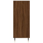 vidaXL Dulap înalt, stejar maro, 57x35x90 cm, lemn compozit vidaXL Dulap înalt, stejar maro, 57x35x90 cm, lemn compozit