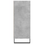 vidaXL Dulap înalt, gri beton, 57x35x90 cm, lemn compozit