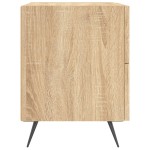 vidaXL Noptiere, 2 buc., stejar sonoma, 40x35x47,5 cm, lemn compozit vidaXL Noptiere, 2 buc., stejar sonoma, 40x35x47,5 cm, lemn compozit