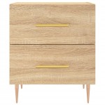 vidaXL Noptieră, stejar sonoma, 40x35x47,5 cm, lemn compozit vidaXL Noptieră, stejar sonoma, 40x35x47,5 cm, lemn compozit