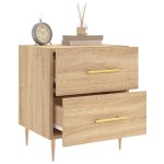 vidaXL Noptiere, 2 buc., stejar sonoma, 40x35x47,5 cm, lemn compozit vidaXL Noptiere, 2 buc., stejar sonoma, 40x35x47,5 cm, lemn compozit
