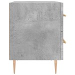 vidaXL Noptiere, 2 buc., gri beton, 40x35x47,5 cm, lemn compozit