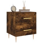 vidaXL Noptiere, 2 buc., stejar fumuriu, 40x35x47,5 cm, lemn compozit vidaXL Noptiere, 2 buc., stejar fumuriu, 40x35x47,5 cm, lemn compozit