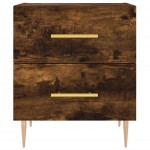 vidaXL Noptiere, 2 buc., stejar fumuriu, 40x35x47,5 cm, lemn compozit vidaXL Noptiere, 2 buc., stejar fumuriu, 40x35x47,5 cm, lemn compozit