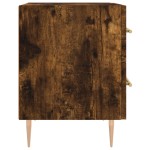 vidaXL Noptiere, 2 buc., stejar fumuriu, 40x35x47,5 cm, lemn compozit vidaXL Noptiere, 2 buc., stejar fumuriu, 40x35x47,5 cm, lemn compozit