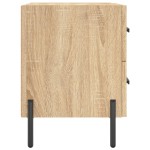 vidaXL Noptiere, 2 buc., stejar sonoma, 40x35x47,5 cm, lemn compozit