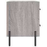 vidaXL Noptiere, 2 buc., gri sonoma, 40x35x47,5 cm, lemn compozit vidaXL Noptiere, 2 buc., gri sonoma, 40x35x47,5 cm, lemn compozit