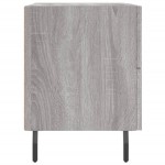 vidaXL Noptiere, 2 buc., gri sonoma, 40x35x47,5 cm, lemn compozit