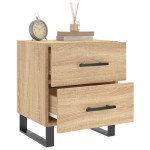 vidaXL Noptiere, 2 buc., stejar sonoma, 40x35x47,5 cm, lemn compozit vidaXL Noptiere, 2 buc., stejar sonoma, 40x35x47,5 cm, lemn compozit